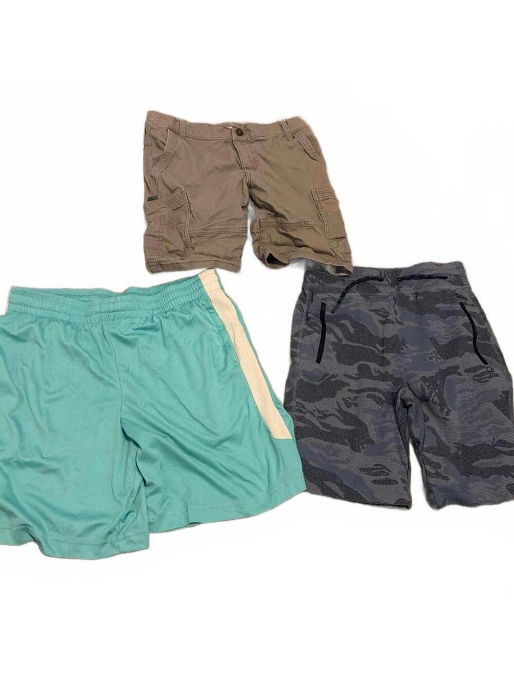 Boys Large Husky Lot of 3 Shorts (Wrangler, Tek Gear, Gap Kids)